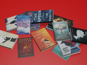 books 3D Model
