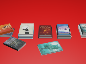 books 3Dモデル