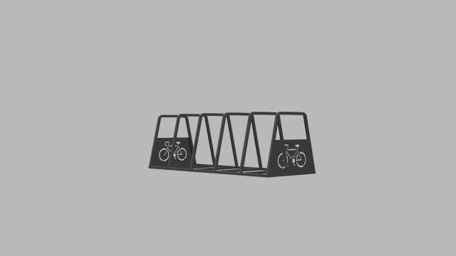 bicycle parking 3Dモデル .c4d .max .obj .3ds .fbx .stl .blend