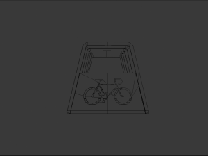 bicycle parking 3Dモデル