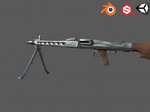 German soldier Model 3D