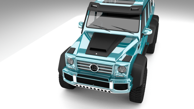 brabus van 3D Модель .c4d .max .obj .3ds .fbx .stl .blend
