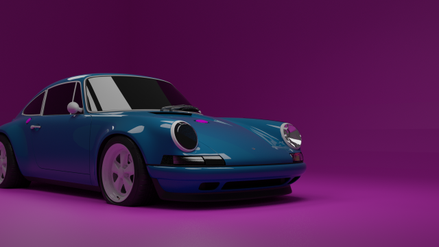 porsche 911 3Dモデル .c4d .max .obj .3ds .fbx .stl .blend 