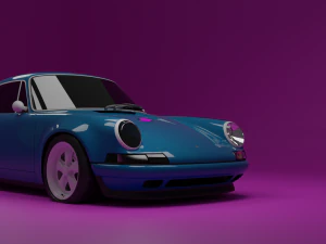 ポルシェ911 3Dモデル