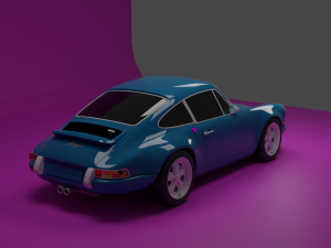 porsche 911 3Dモデル