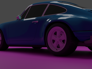 porsche 911 3Dモデル