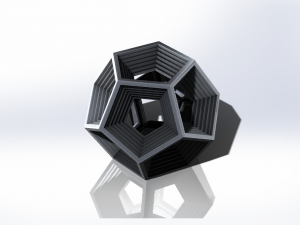 dodecagon 3D 프린트 모델