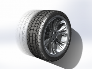 alloy wheel 1 3D Model