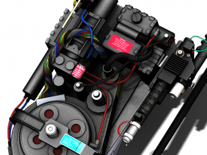 proton pack 3D Model
