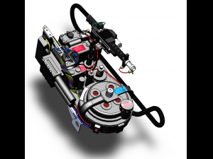 proton pack 3D Model