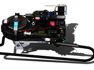 pacco protonico Modello 3D