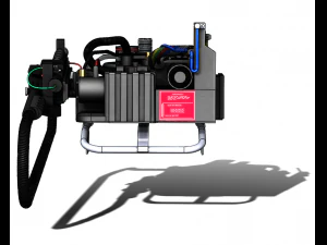 pacco protonico Modello 3D