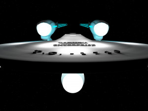 uss enterprise 3D 모델