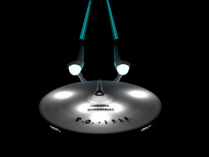 uss enterprise Model 3D
