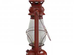 Oil Lamp 3D Model