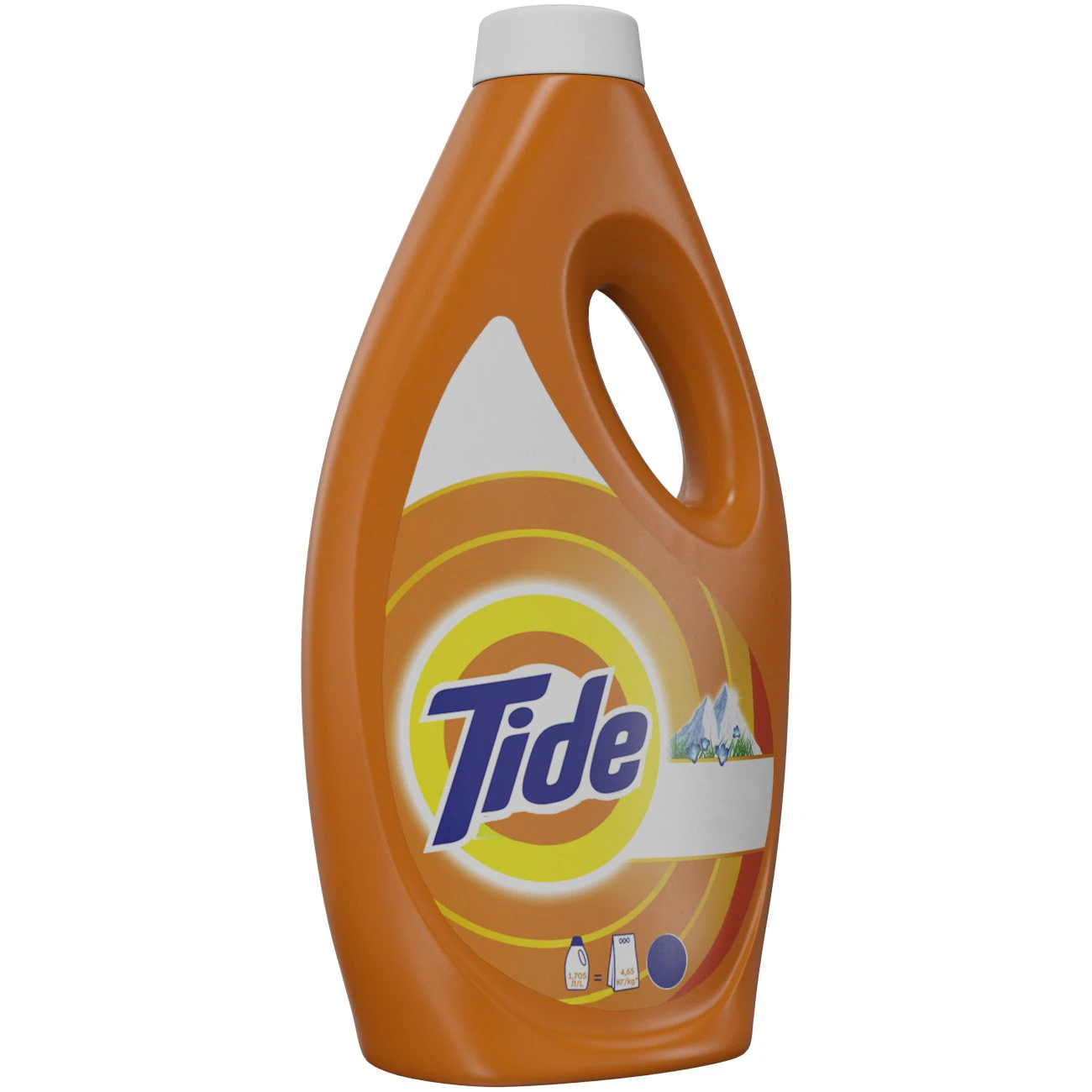 Tide Bottle 3D Model .c4d .max .obj .3ds .fbx .stl .blend
