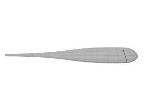 Thermometer Gamma Low-poly 3D 모델