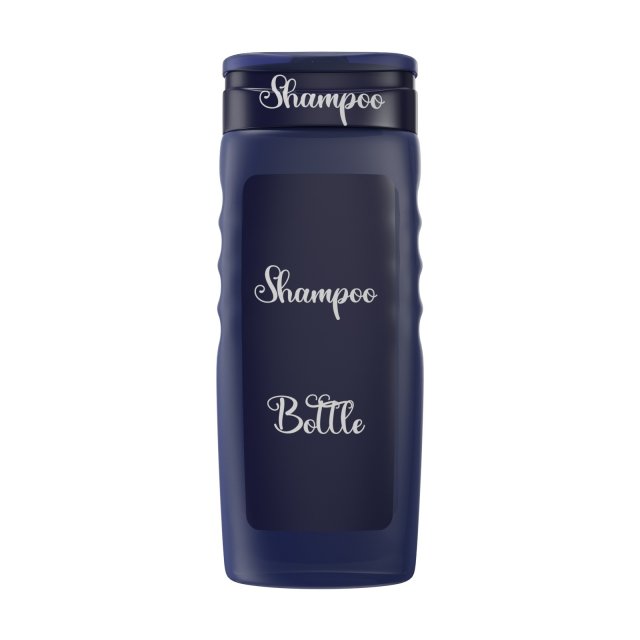Sampoo Bottle Low-poly Mockup 3D Model .c4d .max .obj .3ds .fbx .stl .blend 