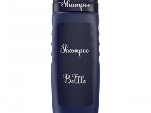 샴푸 병 로우 폴리 모형 3D 모델