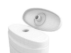 Sampoo Bottle Low-poly Mockup 3D Model