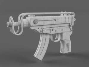 VZ 61 Scorpion 3D Model