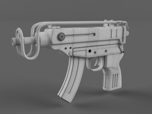 VZ 61 Scorpion 3D 모델