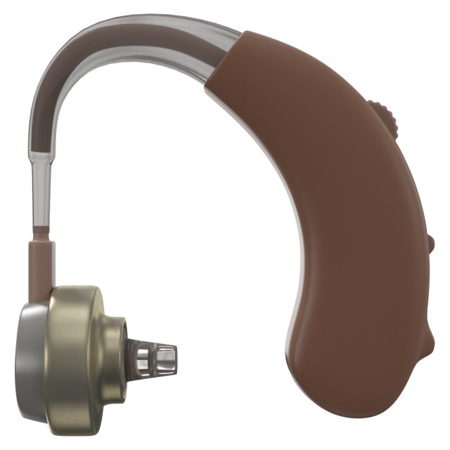 Hearing Aid F-138 3Dモデル .c4d .max .obj .3ds .fbx .stl .blend 