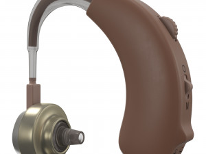 Hearing Aid F-138 3Dモデル