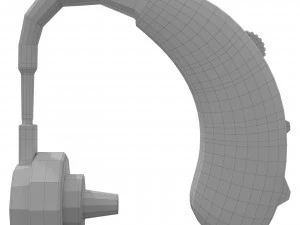 Hearing Aid F-138 3D Model