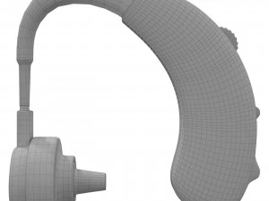 Hearing Aid F-138 3D Model