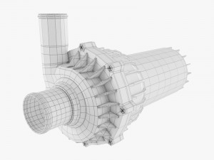 Water Pump 3D Model