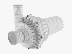 Water Pump 3D Model