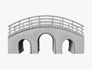 Old Bridge 3D Model