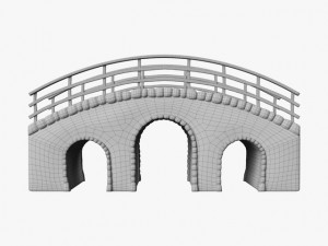 Old Bridge 3D Модель
