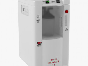 Oxygen Concentrator 3D Models