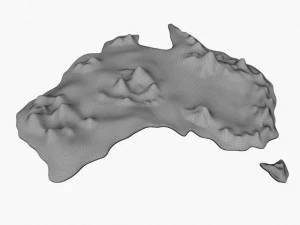 Australia 3D Model
