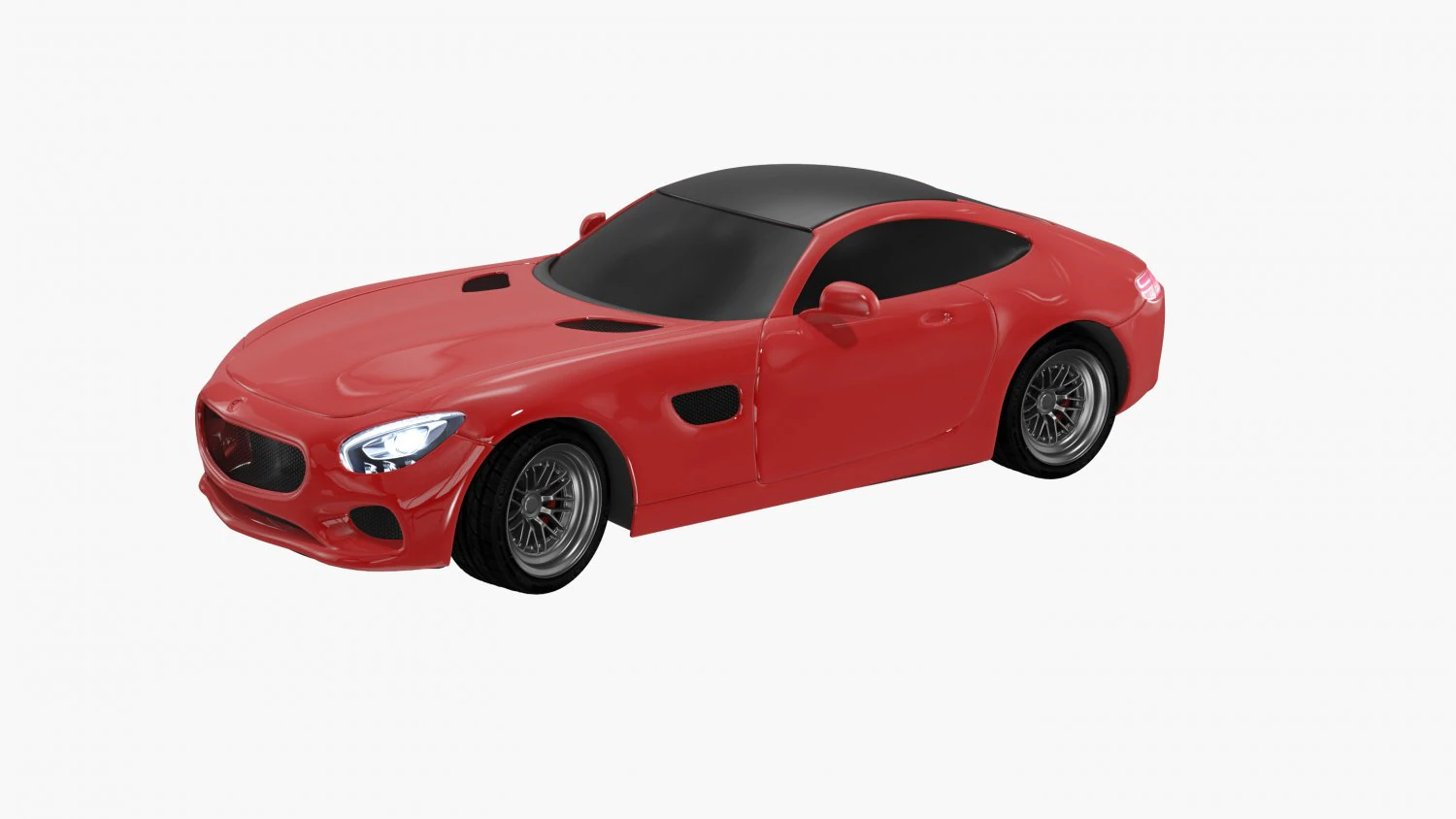 AMG GT 3D Model .c4d .max .obj .3ds .fbx .stl .blend 