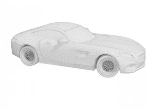 AMG GT 3D Model