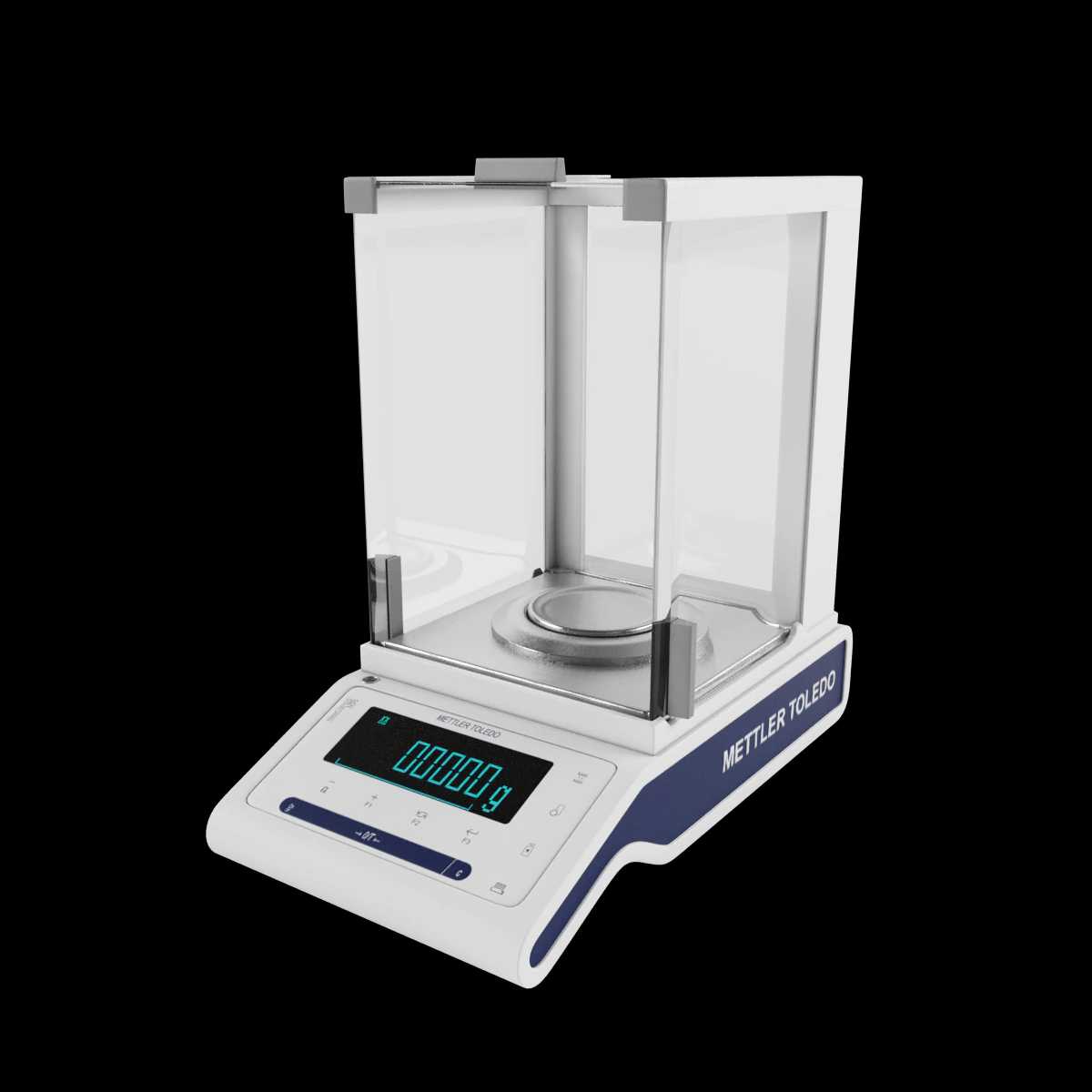Laboratory Balances 3D Model .c4d .max .obj .3ds .fbx .stl .blend 
