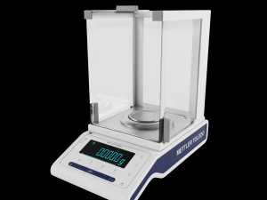 Лабораторные весы 3D Модель