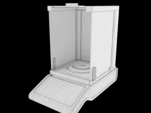 Laboratory Balances 3D Model