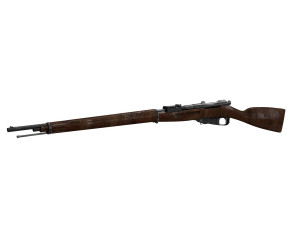 Mosin Rifle 3D Model