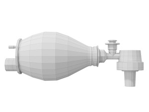 Resuscitator 450 ml Modelo 3D