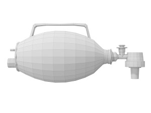 Resuscitator 1500 ml 3D Model