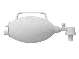 Resuscitator 1500 ml 3D Model