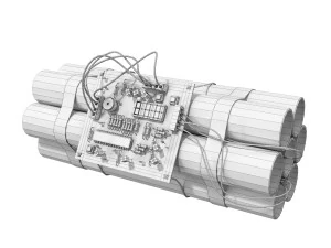 Dynamite 3D Model