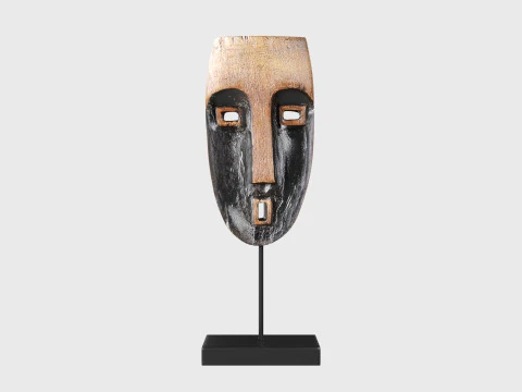 Big African Design Mask 3D Model