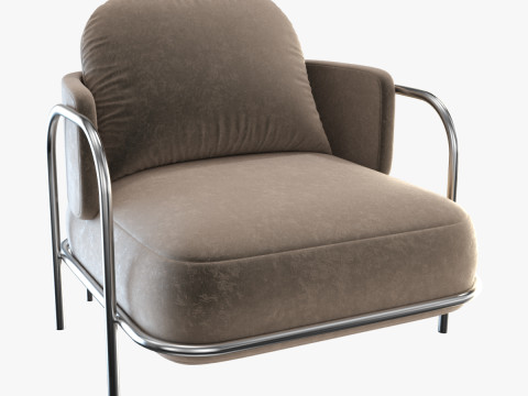 Gaston Armchair 3D Model