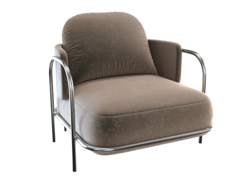 Gaston Armchair 3D Model