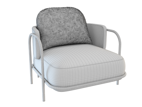 Gaston Armchair 3D Model